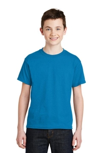 8000B - Gildan - Youth DryBlend 50 Cotton/50 Poly T-Shirt.  8000B