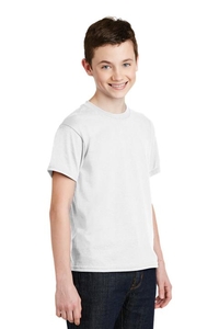 8000B - Gildan - Youth DryBlend 50 Cotton/50 Poly T-Shirt.  8000B