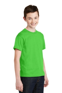 8000B - Gildan - Youth DryBlend 50 Cotton/50 Poly T-Shirt.  8000B
