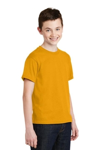 8000B - Gildan - Youth DryBlend 50 Cotton/50 Poly T-Shirt.  8000B