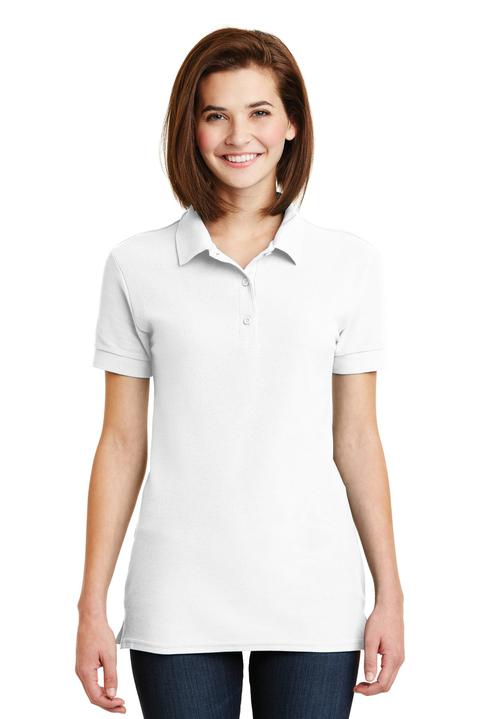 82800L - Gildan Ladies 6.6-Ounce 100% Double Pique Cotton Sport Shirt