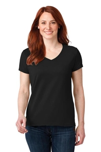 88VL - Anvil Ladies 100% Combed Ring Spun Cotton V-Neck T-Shirt