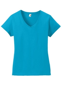 88VL - Anvil Ladies 100% Combed Ring Spun Cotton V-Neck T-Shirt