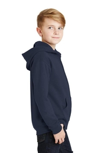 993B - JERZEES - Youth NuBlend Full-Zip Hooded Sweatshirt. 993B