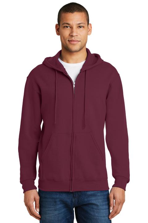 993M - JERZEES - NuBlend Full-Zip Hooded Sweatshirt.  993M