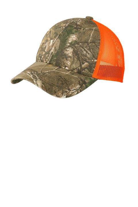 C930 - Port Authority Structured Camouflage Mesh Back Cap