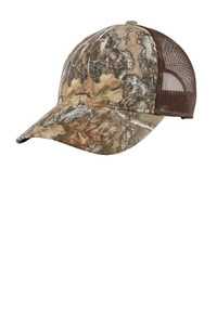 C930 - Port Authority Structured Camouflage Mesh Back Cap