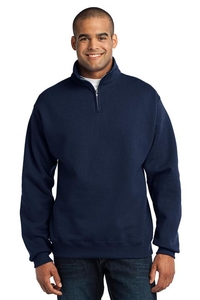 995M - Jerzees NuBlend 1/4 Zip Cadet Collar Sweatshirt