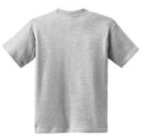5370 - Hanes - Youth EcoSmart 50/50 Cotton/Poly T-Shirt.  5370