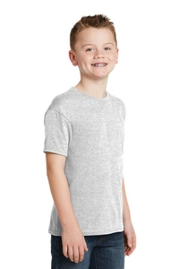 5370 - Hanes - Youth EcoSmart 50/50 Cotton/Poly T-Shirt.  5370