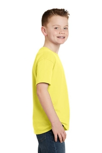 5370 - Hanes - Youth EcoSmart 50/50 Cotton/Poly T-Shirt.  5370