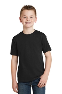 5370 - Hanes - Youth EcoSmart 50/50 Cotton/Poly T-Shirt.  5370