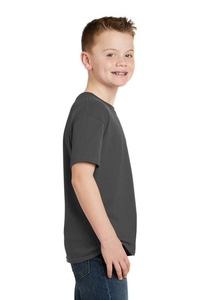 5370 - Hanes - Youth EcoSmart 50/50 Cotton/Poly T-Shirt.  5370