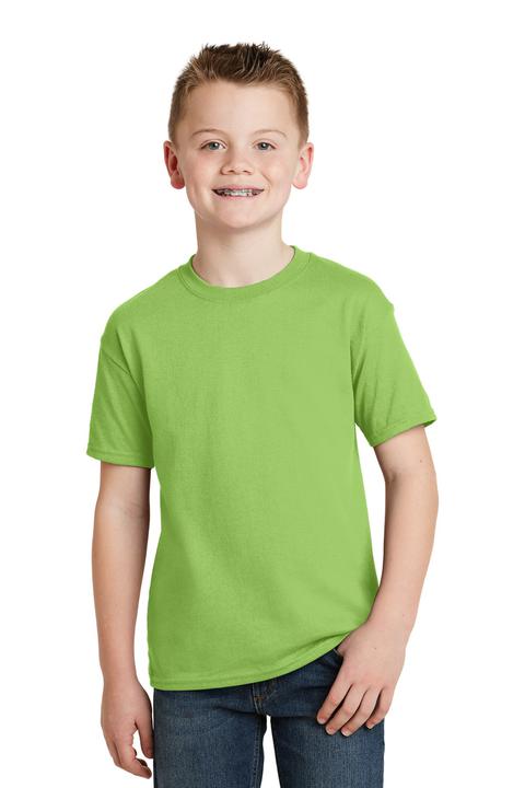 5370 - Hanes - Youth EcoSmart 50/50 Cotton/Poly T-Shirt. 5370