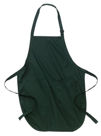 A500 - Port Authority Full-Length Apron with Pockets.  A500