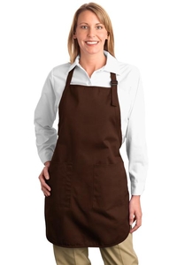 A500 - Port Authority Full-Length Apron with Pockets. A500