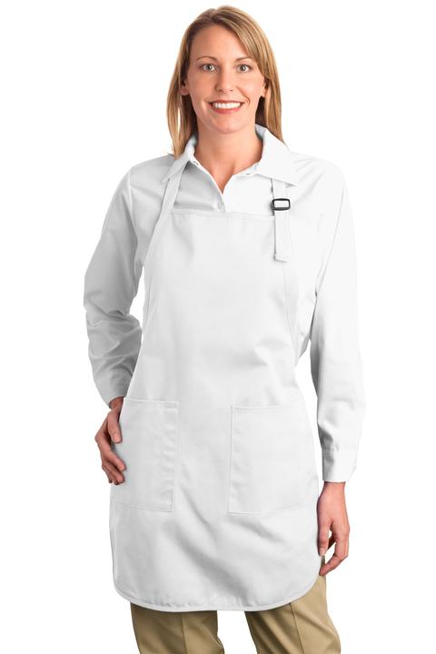 A500 - Port Authority Full-Length Apron with Pockets. A500