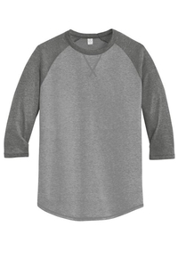 AA5057 - Alternative Dugout 3/4 Sleeve Vintage 50/50 Tee