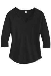 AA5060 - Alternative Outfield 3/4 Sleeve Vintage 50/50 Tee