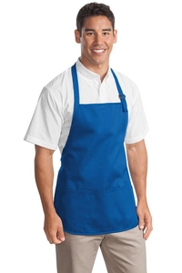 A510 - Port Authority Medium-Length Apron with Pouch Pockets. A510