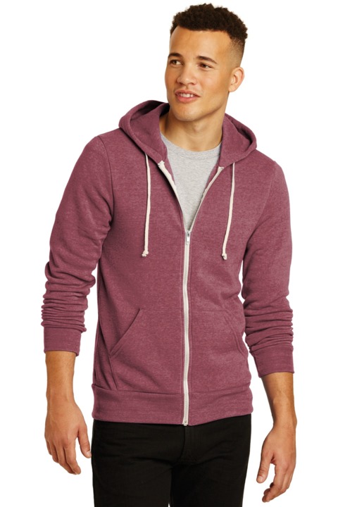 AA9590 - Alternative Rocky Eco Fleece Zip Hoodie