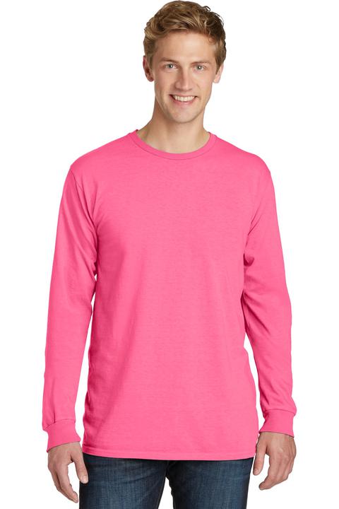 PC099LS - Port & Company Pigment Dyed Long Sleeve Tee
