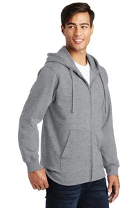 PC850ZH - Port & Company Fan Favorite Fleece Full Zip Hooded Sweatshirt
