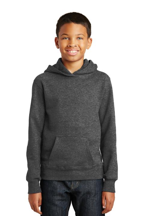 PC850YH - Port & Company Youth Fan Favorite Fleece Pullover Hooded Sweatshirt