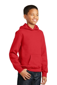 PC850YH - Port & Company Youth Fan Favorite Fleece Pullover Hooded Sweatshirt