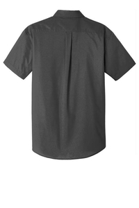 W101 - Port Authority Short Sleeve Carefree Poplin Shirt