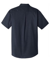 W101 - Port Authority Short Sleeve Carefree Poplin Shirt