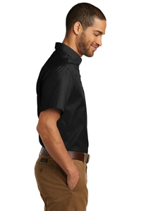 W101 - Port Authority Short Sleeve Carefree Poplin Shirt