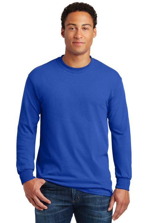 5400 - Gildan - Heavy Cotton 100% Cotton Long Sleeve T-Shirt.  5400