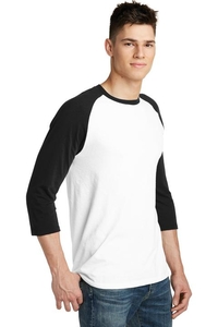 DT6210 - District Young Mens Very Important Tee 3/4 Sleeve Raglan