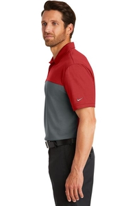 881655 - Nike Golf Dri-FIT Colorblock Micro Pique Polo