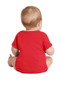 RS4400 - Rabbit Skins Infant Short Sleeve Baby Rib Bodysuit