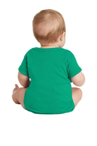 RS4400 - Rabbit Skins Infant Short Sleeve Baby Rib Bodysuit