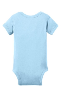 RS4400 - Rabbit Skins Infant Short Sleeve Baby Rib Bodysuit