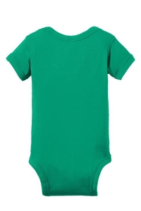 RS4400 - Rabbit Skins Infant Short Sleeve Baby Rib Bodysuit