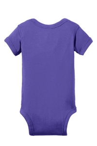 RS4400 - Rabbit Skins Infant Short Sleeve Baby Rib Bodysuit