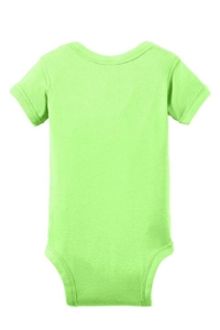 RS4400 - Rabbit Skins Infant Short Sleeve Baby Rib Bodysuit