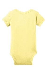RS4400 - Rabbit Skins Infant Short Sleeve Baby Rib Bodysuit