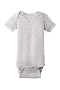 RS4400 - Rabbit Skins Infant Short Sleeve Baby Rib Bodysuit