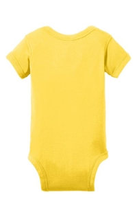 RS4400 - Rabbit Skins Infant Short Sleeve Baby Rib Bodysuit