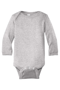 RS4411 - Rabbit Skins Infant Long Sleeve Baby Rib Bodysuit