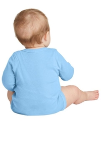 RS4411 - Rabbit Skins Infant Long Sleeve Baby Rib Bodysuit
