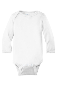 RS4411 - Rabbit Skins Infant Long Sleeve Baby Rib Bodysuit