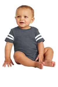 RS4437 - Rabbit Skins Infant Football Fine Jersey Bodysuit