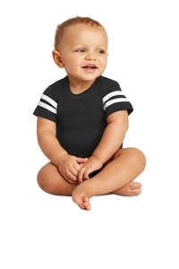 RS4437 - Rabbit Skins Infant Football Fine Jersey Bodysuit