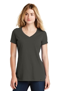LNEA101 - New Era Ladies Heritage Blend V Neck Tee